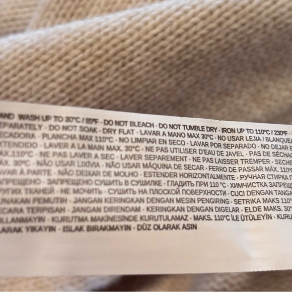 Mango Wrap Sweater Cardigan, OS, Minimalist Lagenlook Modern Casual Contemporary - Picture 11 of 14